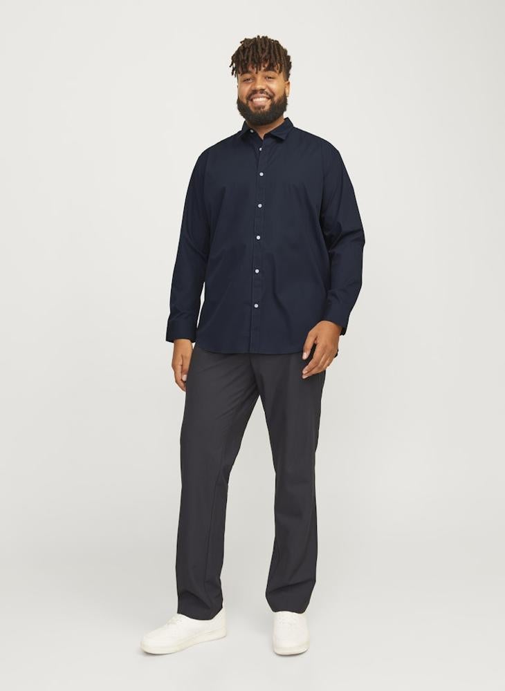 JACK & JONES Solid Plus size Regular Fit Shirt - Image 4
